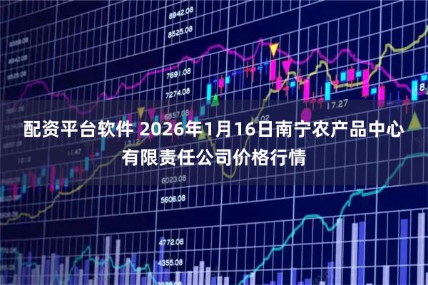 配资平台软件 2026年1月16日南宁农产品中心有限责任公司价格行情